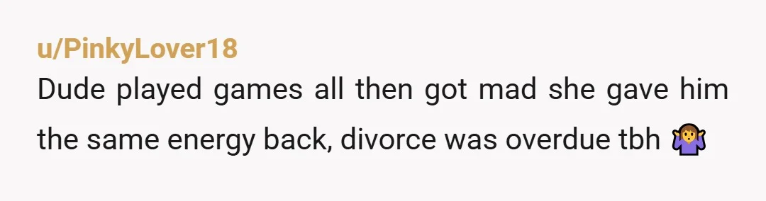 u/dgard1 My ex proudly told the mom's at my sons baseball game the day before mothers day that his mother's day gift was taking the kids out to the local...