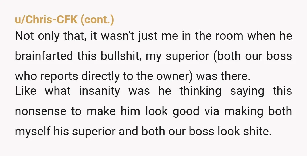 u/TraumaTeamTwo2
Good managers know who does the work and who is lazy, even if it doesn't appear so.