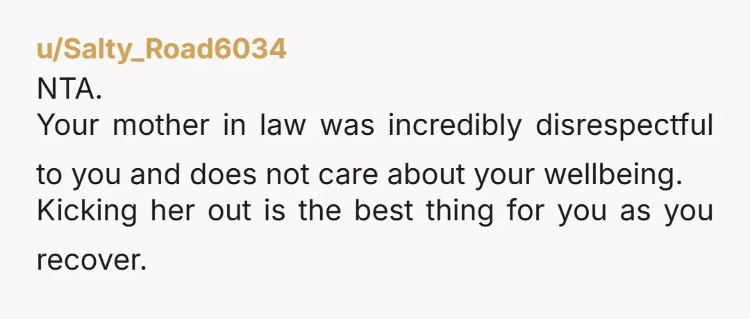 u/Head_Razzmatazz7174 What your FIL says is very telling. The family has been enabling her for years, ignoring her rudeness to 'keep the peace.' NTA. You need to have a hard...