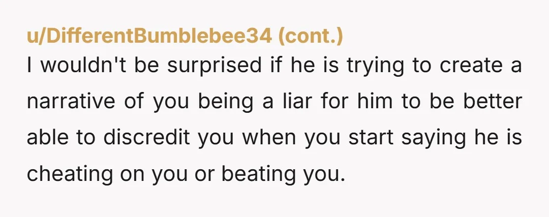 u/Karamist623 He’s acting like the argument is a trial and he’s a lawyer trying to influence the jury. Are you changing the story or the agreement? He might be trying...