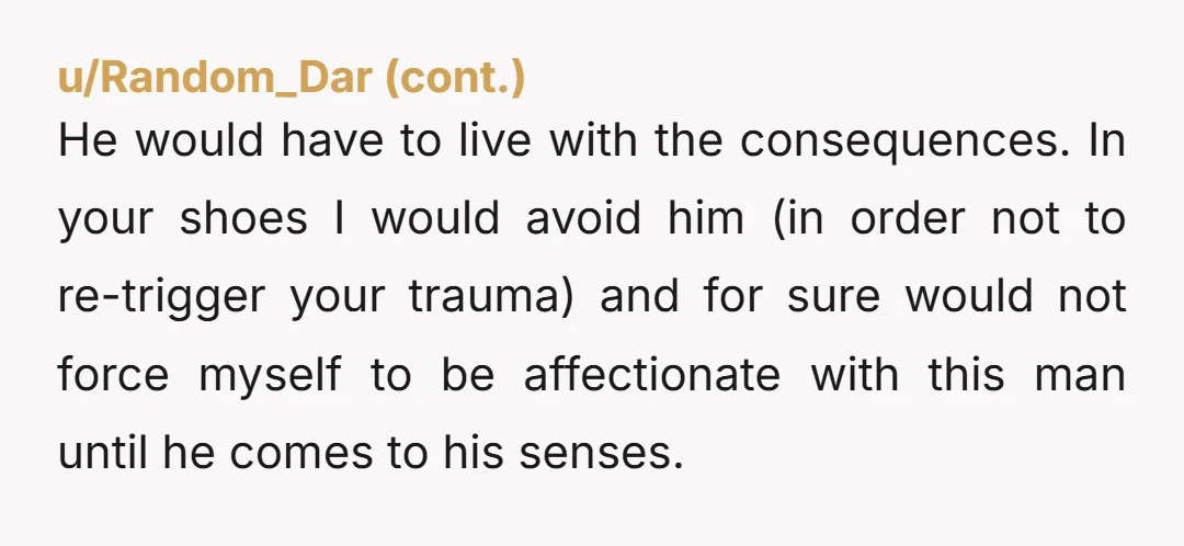 u/Whitehouses_ For God’s sake. As usual, it’s my earnest hope that you’re just bored and have decided to make a post about having a s***, selfish husband, because you’ve nothing...