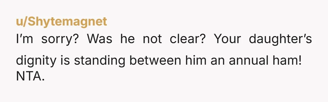 u/SentimentalO NTA. Your home, your reasonable rules for including a CHILD. And it is not the child's "problem," this is a disability that is fairly easy to accommodate. She reads...