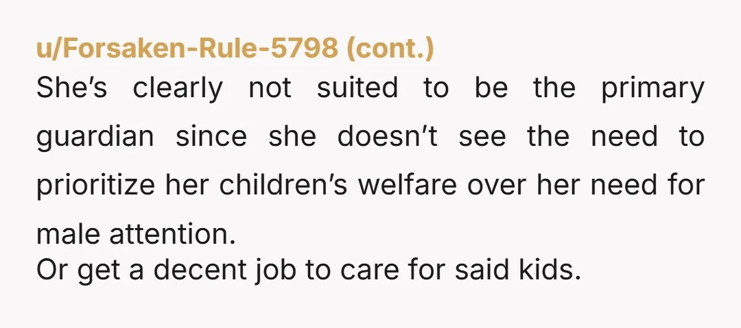 u/emotionallyasystolic nah, you did the right thing. If she still moves him out, at least her family will know to keep an eye out and monitor for issues. She needs...
