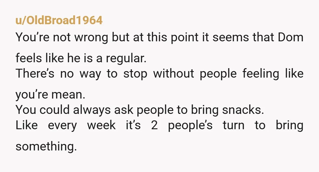 u/LauraLand27 How is it possible that you couldn’t say anything? It’s your home!