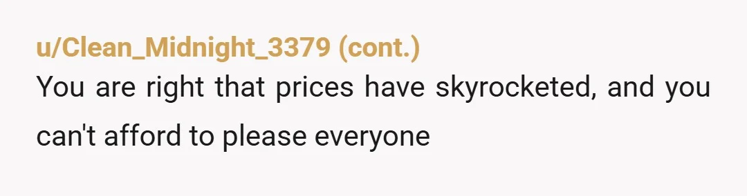 u/Choice_Memory481
NTA.
Sounds like your sister’s man-child needs to grow up.