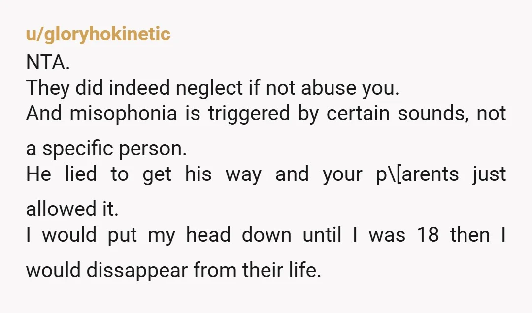 u/Miserable_Pea_135 You should not feel bad. They traumatized you and neglected you. They deserve everything coming for them. Do not let them gaslight you. I can't begin to imagine the...