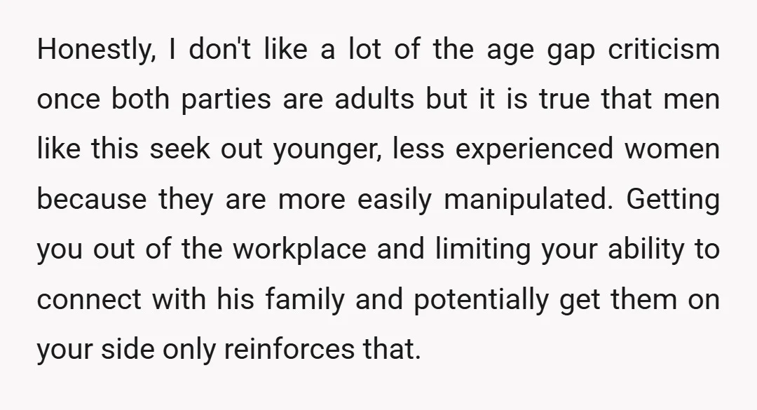 u/Excellent-Pickle9911 First of all, you were 21 when you got together, and he was 31. Not egregious, but in hindsight not really ideal. I bring it up because I absolutely...