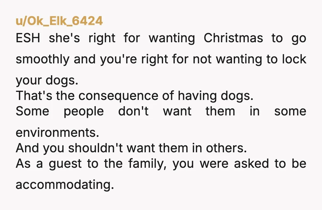 u/Illustrious_Stage351 YTA. I also care deeply for my dog, but you’re taking them to someone else’s house with a lot of other people. You describe them as really well behaved...