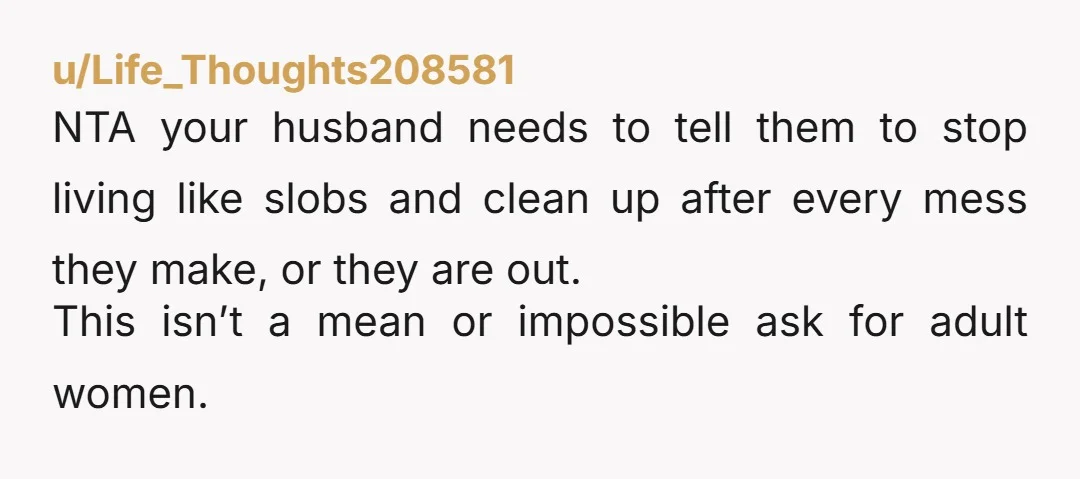 u/Davooi
NTA.
You are being disrespected. He needs to wake up.