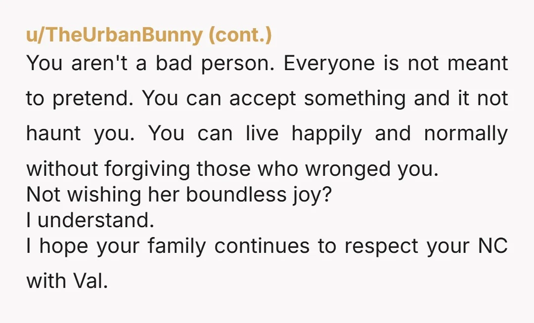 u/Gonebabythoughts I anticipate your sister will eventually abuse her second child like she did her first. I am not convinced this will even be enough to make your mom see...