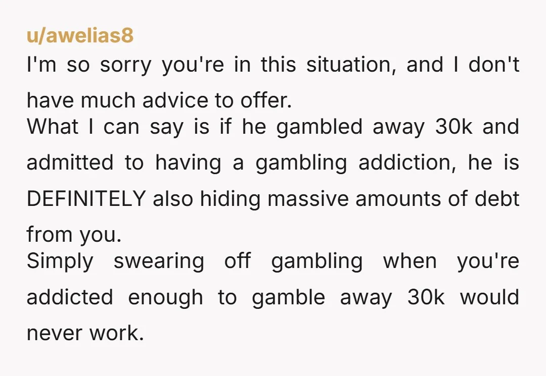 u/Katerh You aren’t breaking up because he’s “poor”, you’re leaving him because he’s irresponsible and relying on you to enable his laziness. Wasting time and money on certifications he doesn’t...