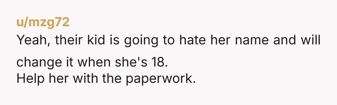 u/Cultleaderofme
Update in 20 years with Aggie’s thoughts on her name and her parents please 🙏 lmao