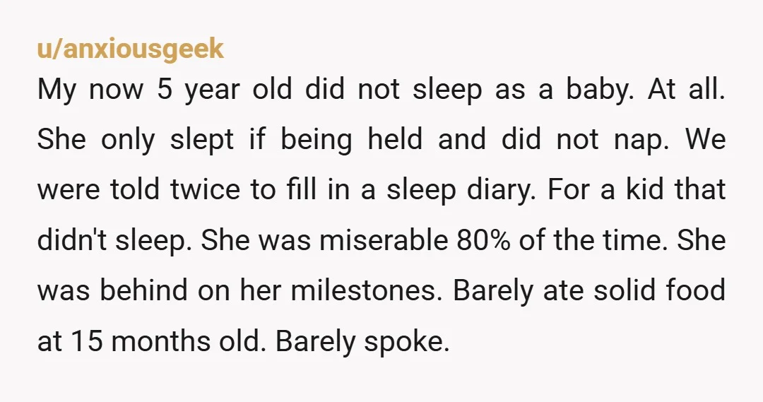 u/couldbestabbed I had to get my tonsils out when I was six. They were so big I could barely breathe, and when I did my chest would cave in and...