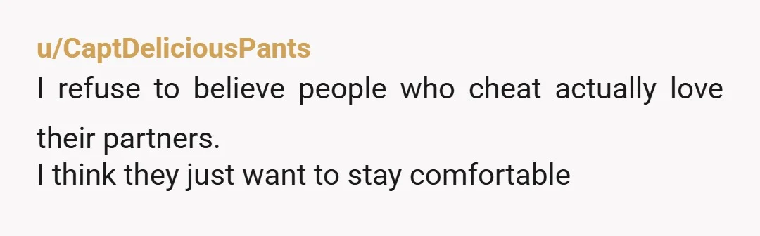 u/Final_Candidate_7603 I kinda lost track of the timeline, but I think it was after OOP sat down with his STBX and her mom… he says ‘she was very apologetic, crying...