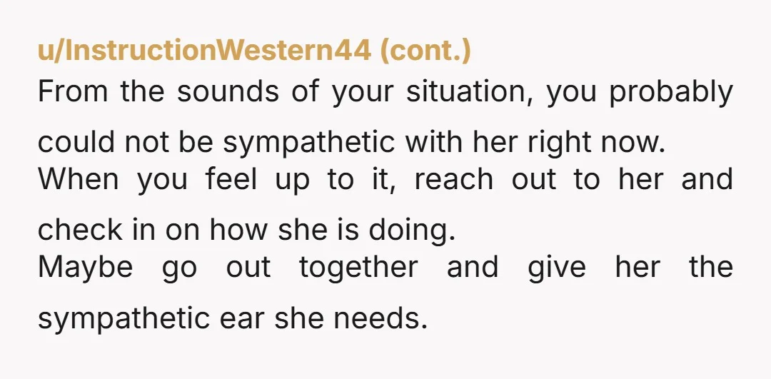 Us parents makking that decision doesn't mean we get to push our responsibilities on our friends. Help her and help her daughter by teaching this woman personal responsibility and personal...