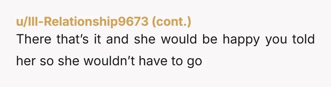 u/DenverTigerCO My mom today was like well I wasn’t invited to your bachelorette and I was like yea I don’t wanna be invited to my daughters when I’m older and...