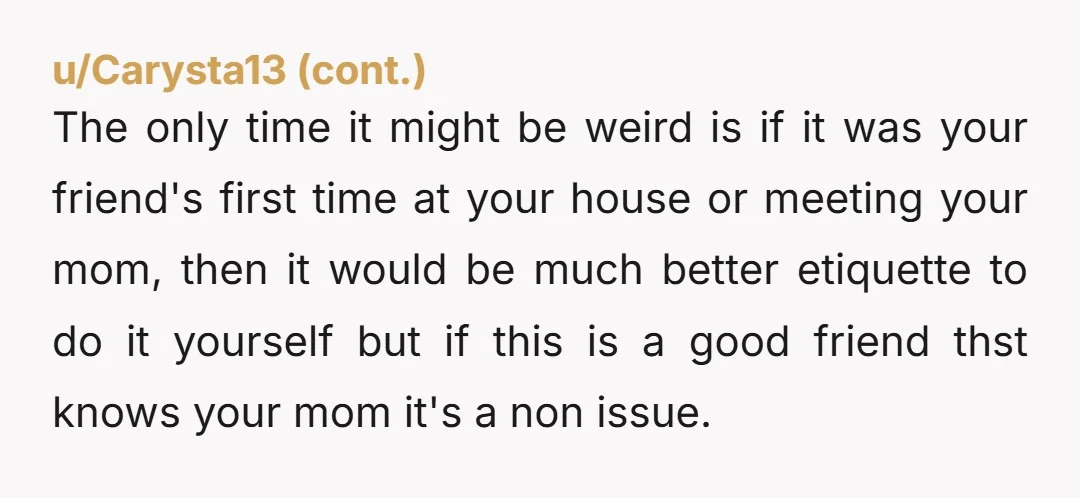 u/Perle1234 NTA. Sorry Op but your mom is trash for being a man into the home so soon after your dad passed. She’s not looking out for you. The silent...