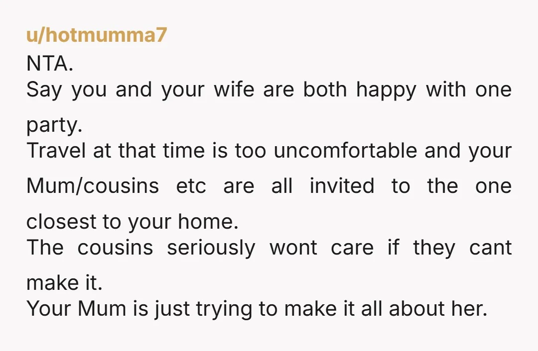 u/vivikush
NTA. It’s not about your mom. It’s about the grandbaby. 