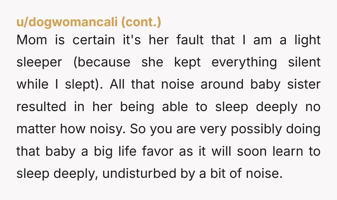 u/Italian-blonde-star
OMG definitely NTA
You’re already being quiet.
Expecting you to park blocks away at night is unreasonable, not neighborly.