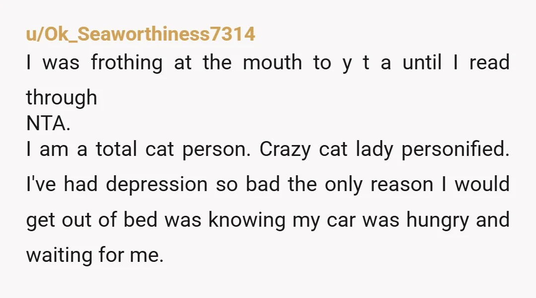 u/HeartFeetAndHands I would not want to spend my life with someone not responsible enough to successfully take care of an animal they'd committed to. If she can't remember to feed...