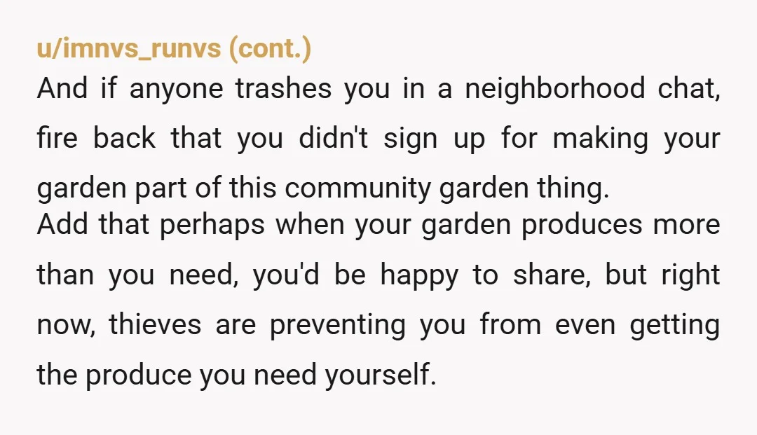 u/Slime__queen “Can you really not afford to share” and “we can talk about a solution that benefits the whole community” makes it sound like they put it in front of...