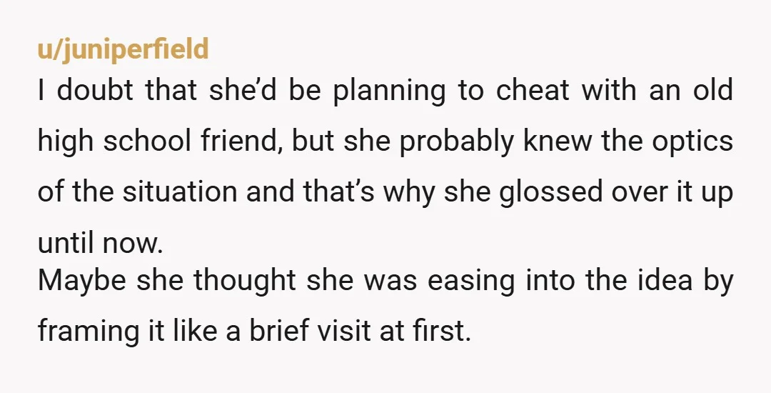 u/Poverty_Shoes
“I trust her completely” is an obvious lie based on every other thing you said