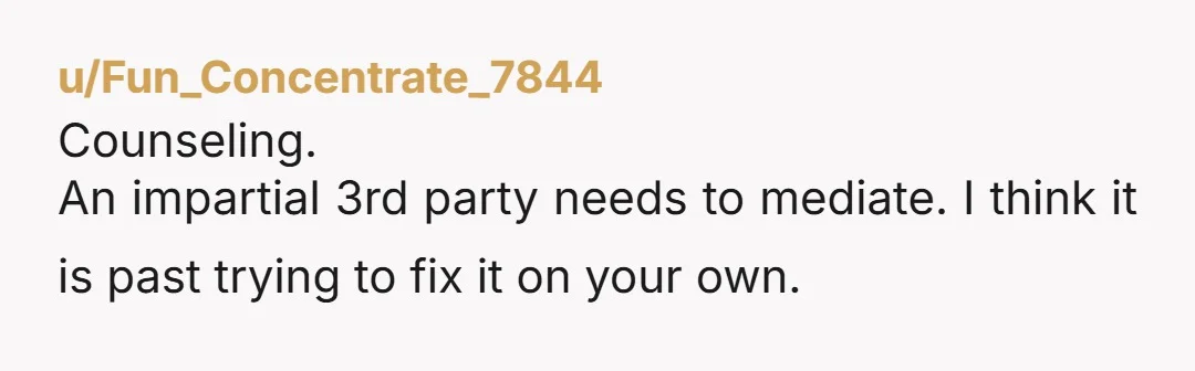u/afirelullaby So your wife is a workaholic (that’s an addiction). She has given up on attachment with her daughter because she has not spent enough time with her. to build...