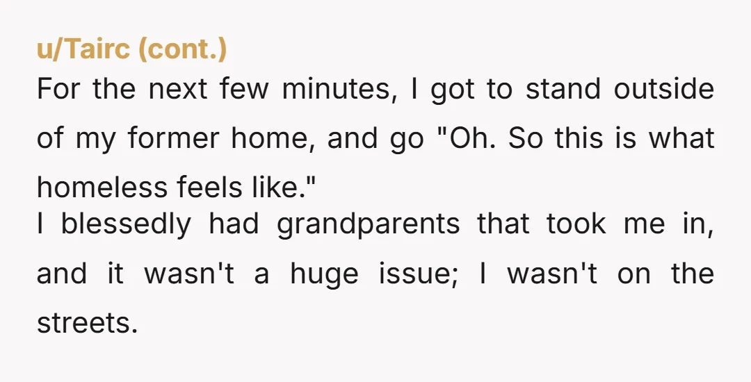 u/Electronic-Lack-3066
What makes this story unbelievable is that she didn’t tell the daughter until she had already humped the 2 suitcases up to the front door. Who DOES that??