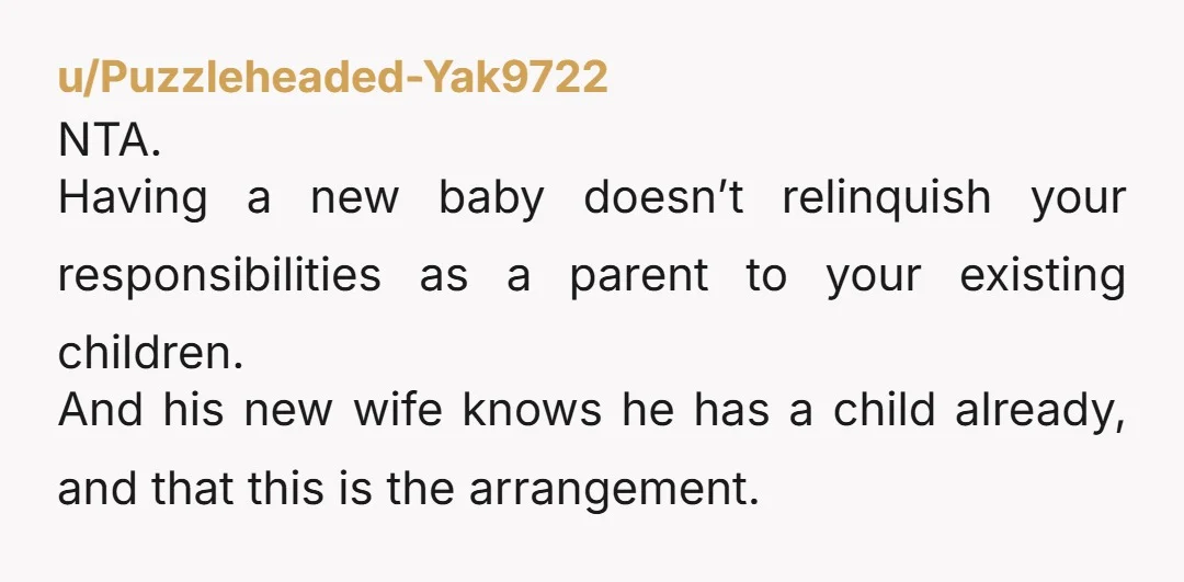 u/FuckDoll_IvySynns The kid is 10.. she could and would be helpful.. plus she'd be pretty self sufficient by now.. this sounds more like his GF wants to play family without...