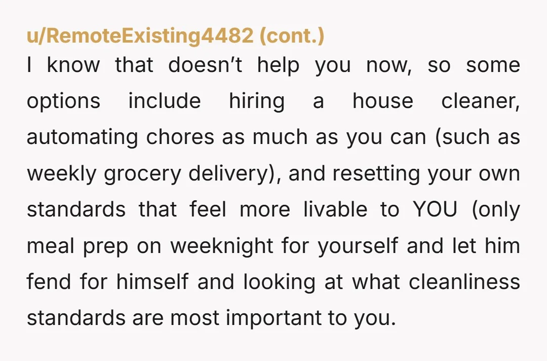 u/OrionsPropaganda I mean I feel like it only goes the same way every time because he's not listening nor cares about what you say. You're feeling overwhelmed and he's weaponizing...