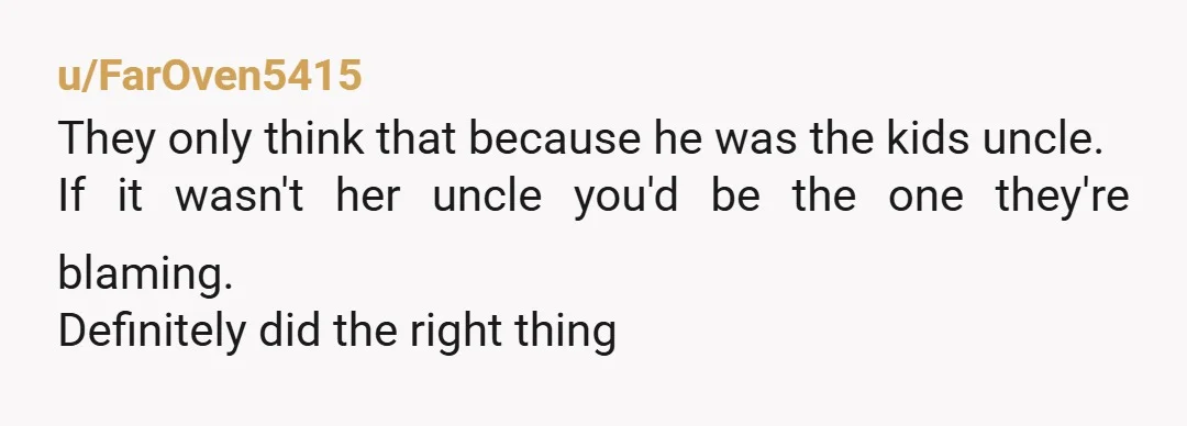 u/Thisdarlingdeer
No youre not.  They're AH and youre better off without the headache.