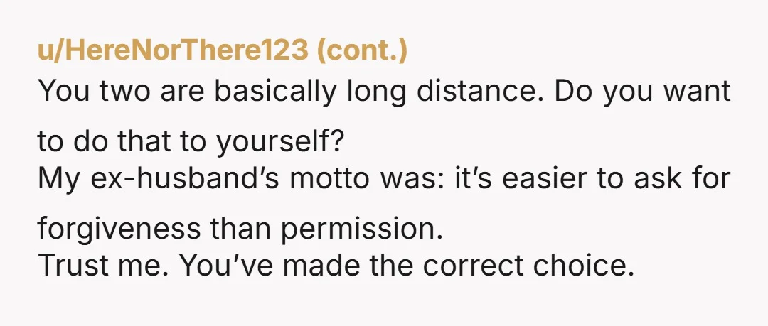 u/Mountain_Collar_7620
-> Tell your parents what she proposed .
HELL NO !!! Well done 👏