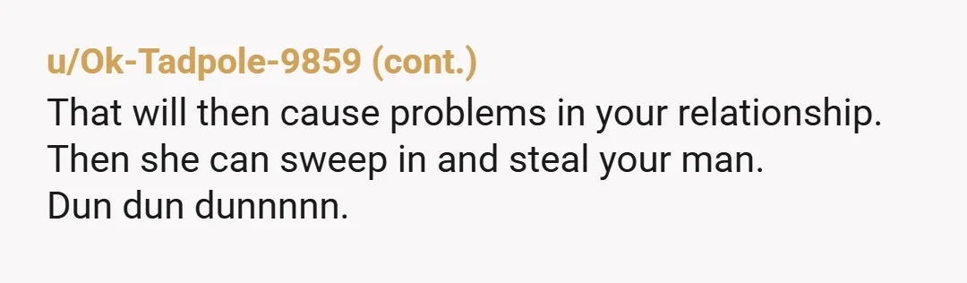 u/TararaBoomDA I get the feeling that the only room-switching she wants is one that will put her into your bed and you into hers. YTA but only because you haven't...
