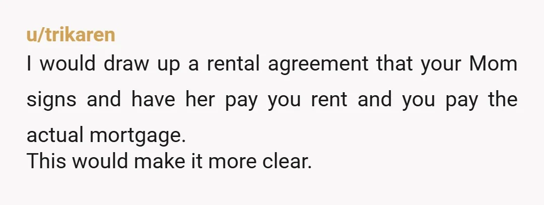 u/GraniteRose067 Your mother can't will your siblings a property that she does not own and that she rents from you.