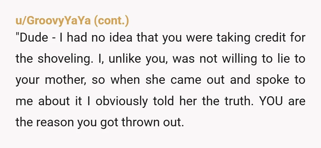 u/Tall-Payment-8015 NTA he’s the reason he was thrown out. How could you know? Block him