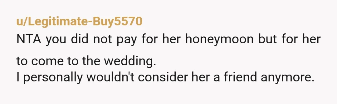u/Spare-Shirt24
NTA 
Sorry to be the one to inform you, but Gemma is not your friend. 