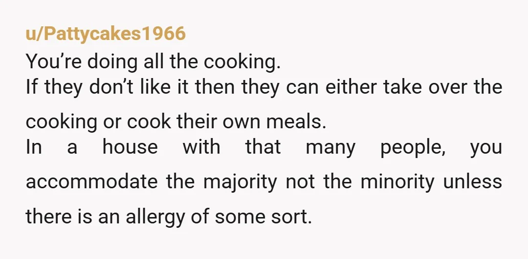 u/toastedmarsh7
INFO: are you seriously paying to feed all of the adults in your household? Why?