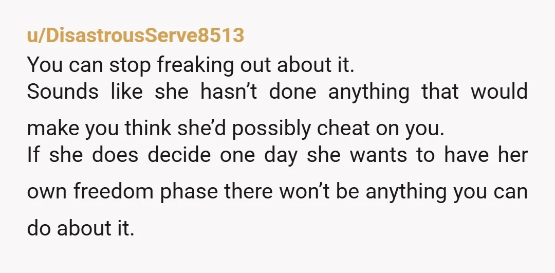 u/remstage At worst she's gonna cheat. At best you gonna stay with someone who thinks of you as the impediment to get d*** instead of a loving partner and the...