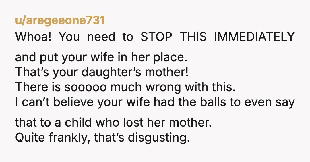 u/theclosetenby "Even though we had a baby, she still wasn't happy" WTF bro, all this time you and you don't understand postpartum depression? That's an insane way to talk about...