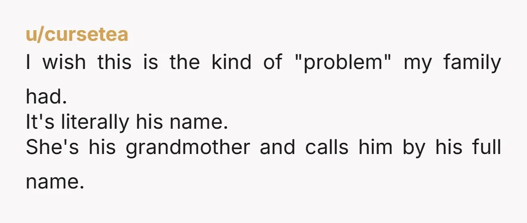 u/ShillinTheVillain ESH. You went along with the family tradition, by which his name would be Dean. Then you waffled and chose AD instead, which isn't a name, it's just a...