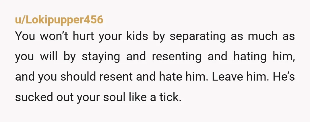 u/Embarrassed_Wrap8421 I’m sorry but I think he doesn’t care about how you felt and the strain you were/are under. He might be “all talked out” from therapy but that was...