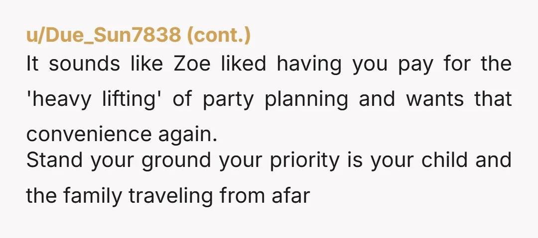u/Superb-Special-7622 Nta its not a double party and you asked for rsvps 2 months in advance. The only way yta would be not making sure your mom could be there...