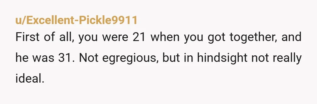 u/JanetInSpain OMG girl you were barely 21 when a 31 year old groomed you and knocked you up THREE TIMES and now is trying to financially abuse you. Get an...
