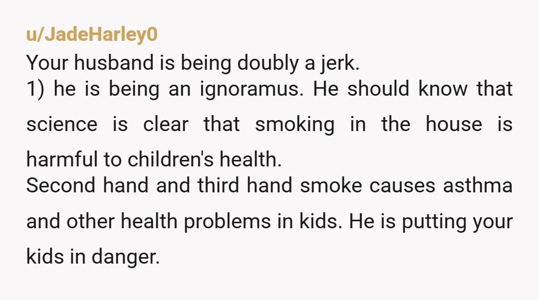 u/Hungry_Advance_8074 The cigarette is one issue, but the pattern is the bigger one. Hiding things, minimizing them, then flipping the blame back onto you will exhaust any relationship over time....