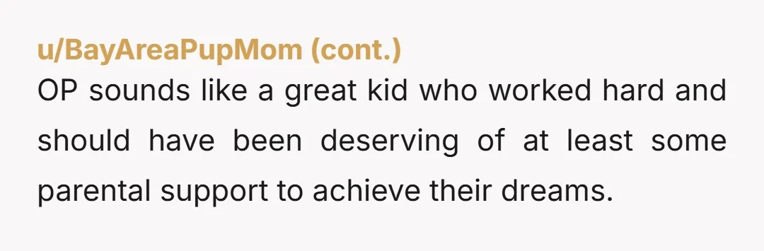 u/TALKTOME0701 NTA, but you didn't need to write all of that. They didn't give you money when you needed it and now you won't give them emotional or physical support...