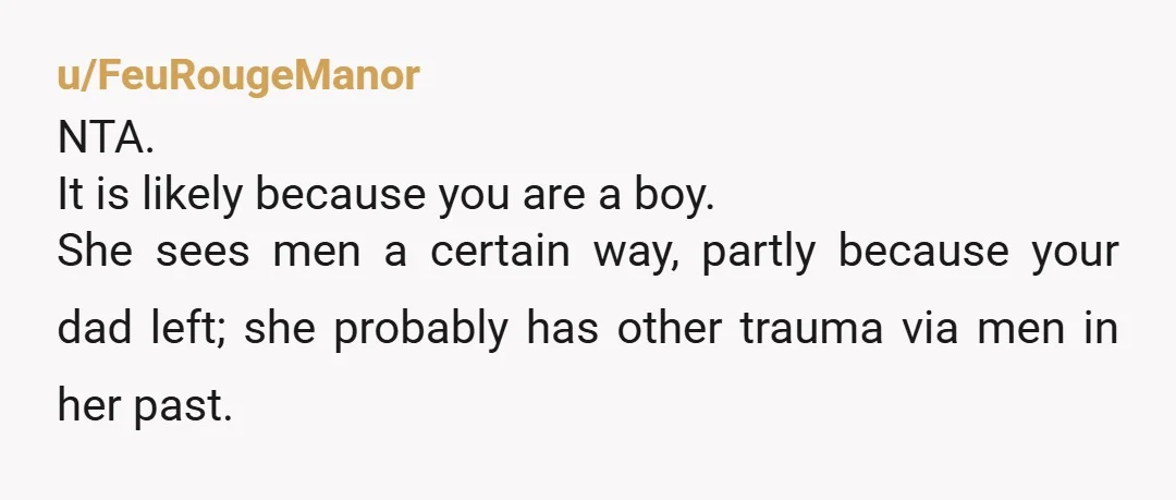 u/Famous_Acanthaceae32
What exactly are you angry about mum? Shouldve recorded it and showed everyone the next day... then continue on the same vein, just as incidents occur.