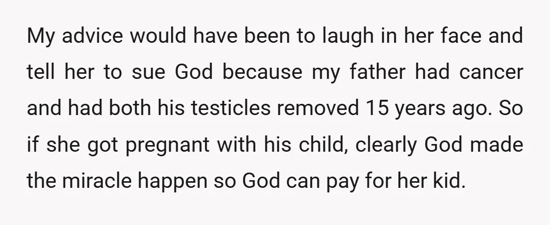 u/StopthinkingitsMe
Wanna bet she thinks third times a charm and goes for another dead man with an inheritance?