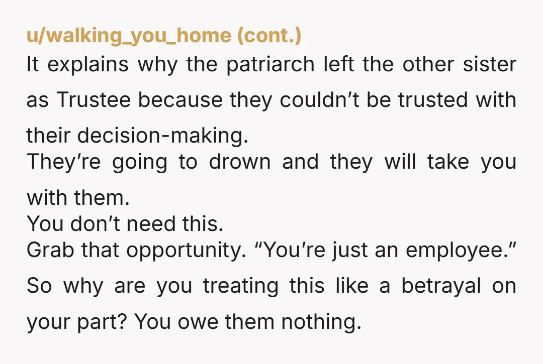 u/Boo-Boo97
NTA, your husband has shown he's going to choose his parents over you. As reddit loves to say: when someone shows you who they are, believe them.