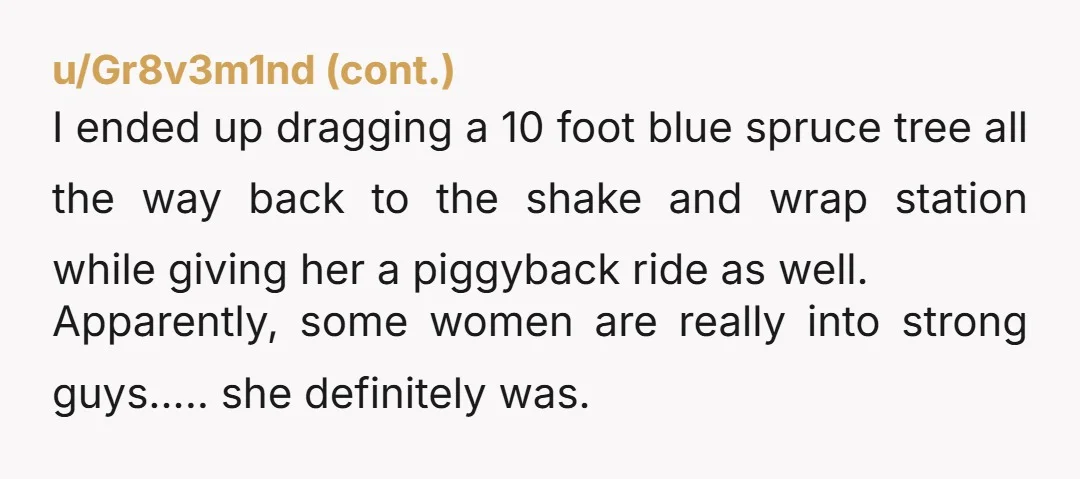 u/Dontdothatfucker Hahaha oh man. My buddy’s girlfriend (they were my roommates at the time, and we are very close) ALWAYS used to brag about how strong she was. About how...