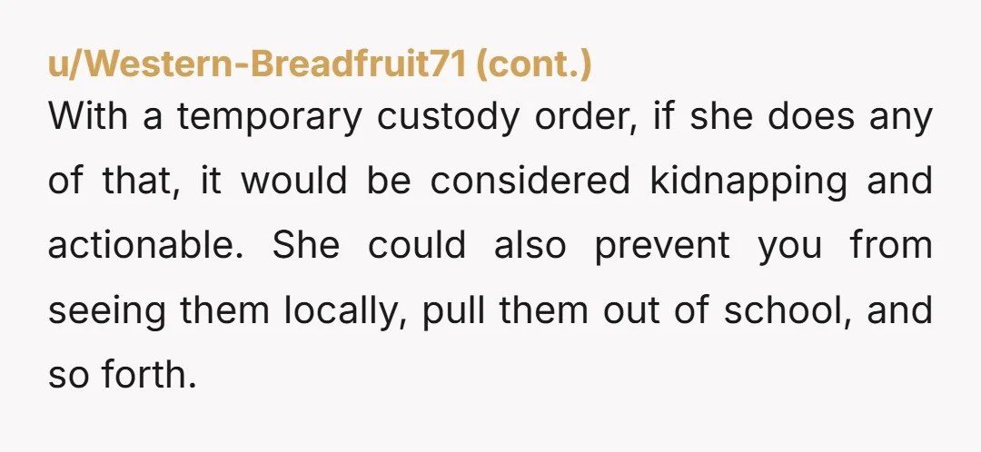 u/Janeheroine You know dads can take their kids to get vaccines too? They can also enroll them in school. Stop letting your wife decide everything and start protecting your kids,...